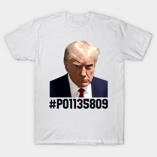 Trump Mugshot August 2024 Free Trump T-Shirt